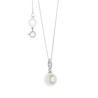 Collar Comete Mujer Perle d'amore in Oro blanco GLP603